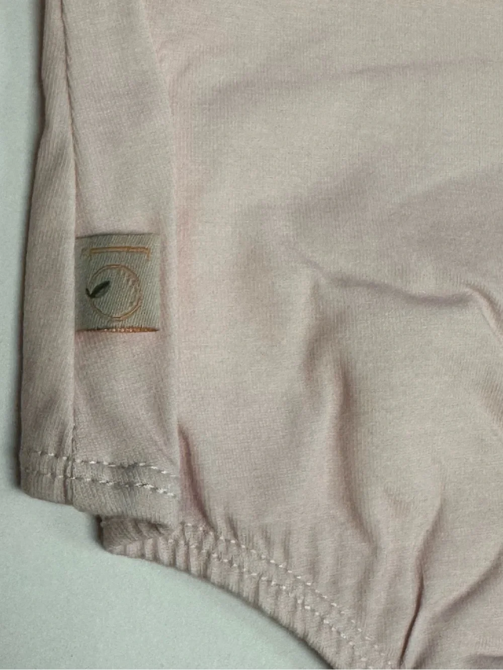 Omi Jo Mauve Morn Leotard Light Pink Dark Trim Cap Short Sleeve Girls 3T WDW NWT